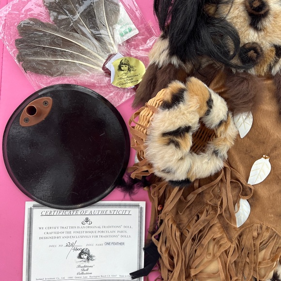 Traditions Doll Collection❤️HOST PICK❤️”One Feather" Doll - Picture 9 of 12